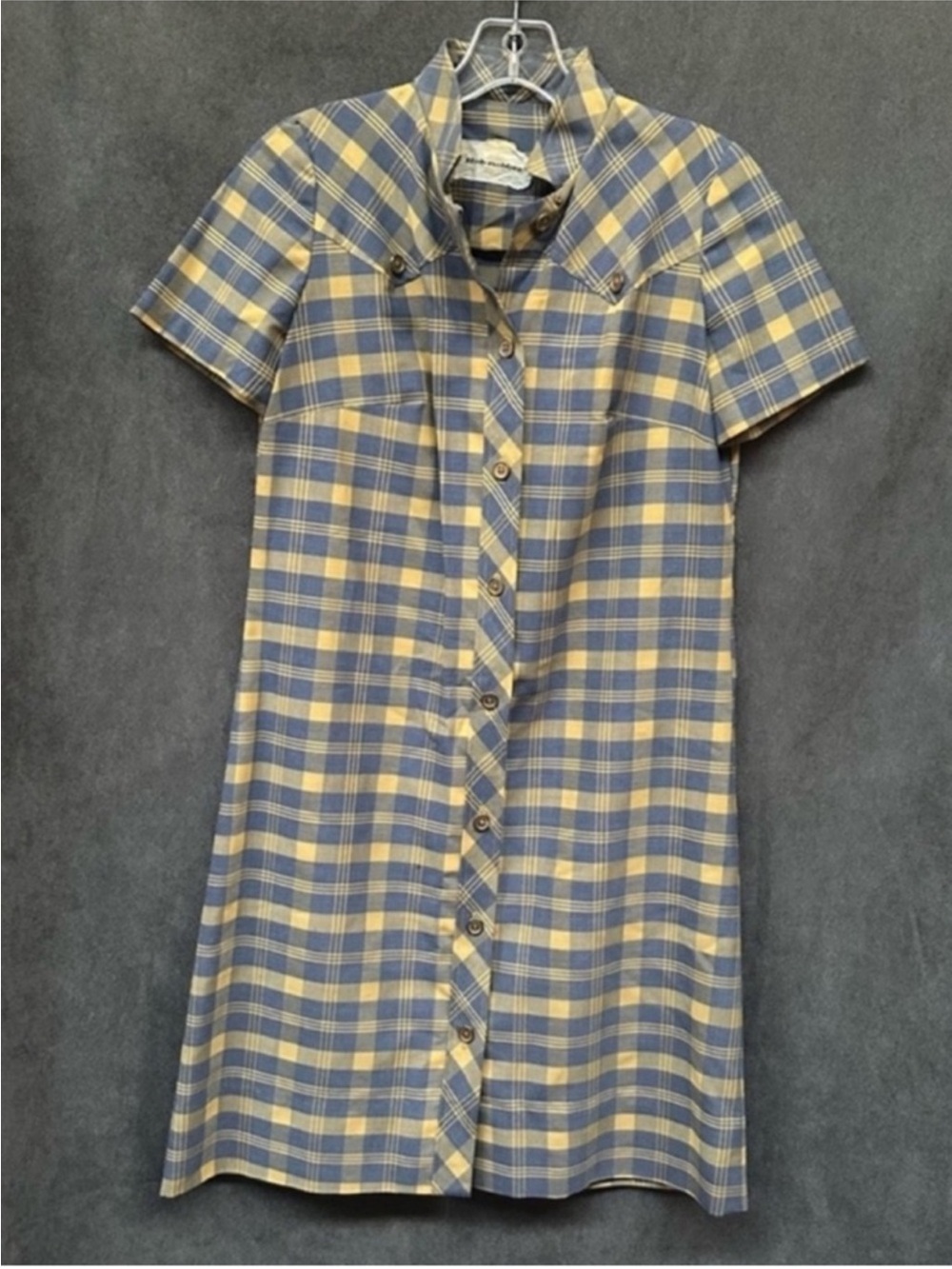 Vintage plaid western shirt dress Medium Women’s hobnobber